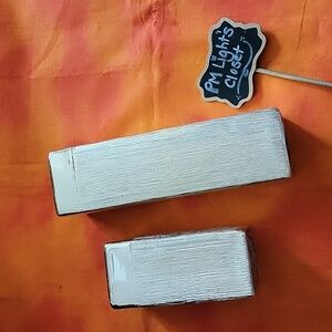 Set of 2 Robert Stanley Silver T-lite Candle Holders